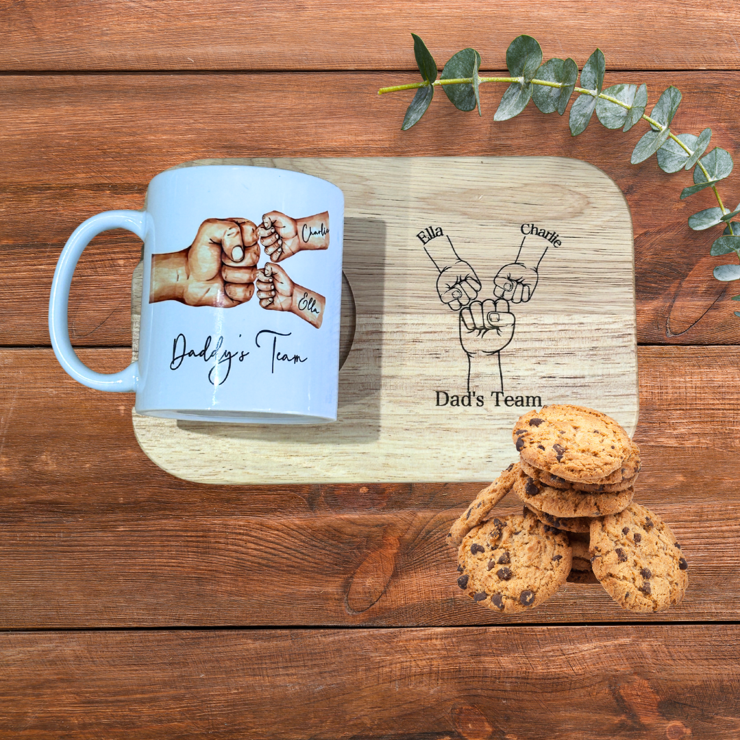 Personalised fathers day mug