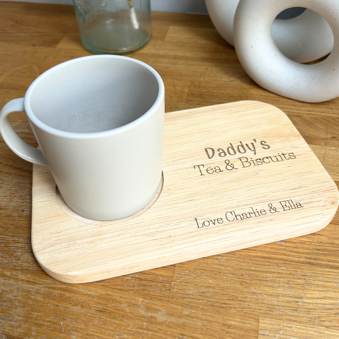 Personalised Tea and biscuit board