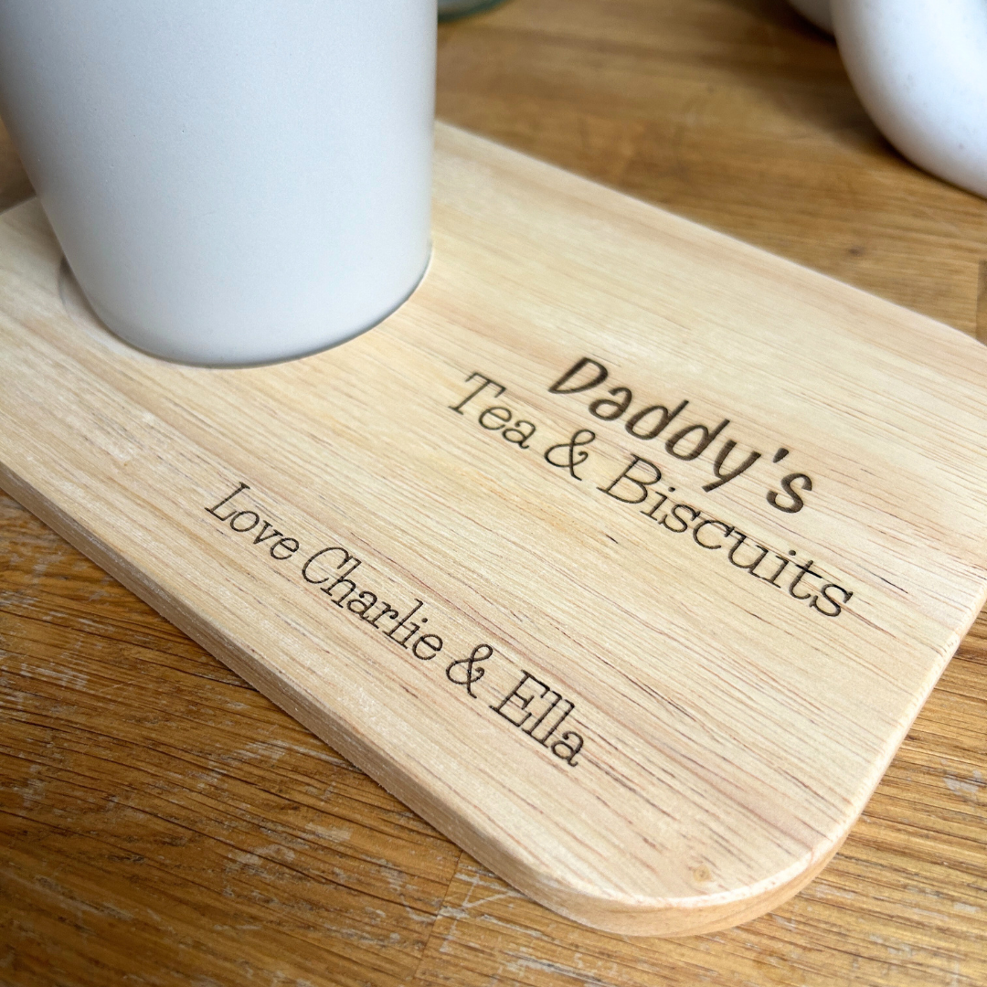 Personalised Tea and biscuit board