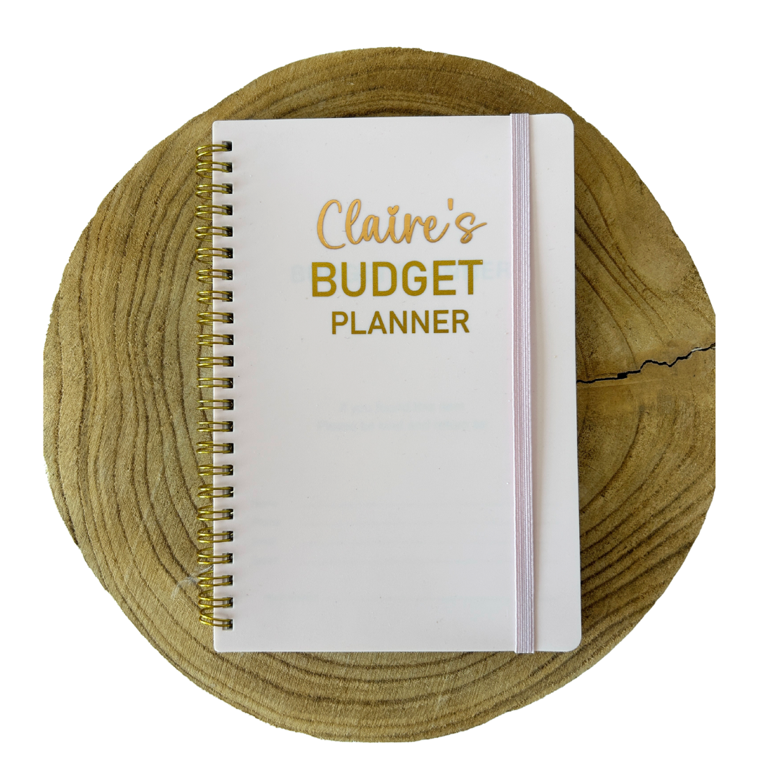Personalised Budget notebook