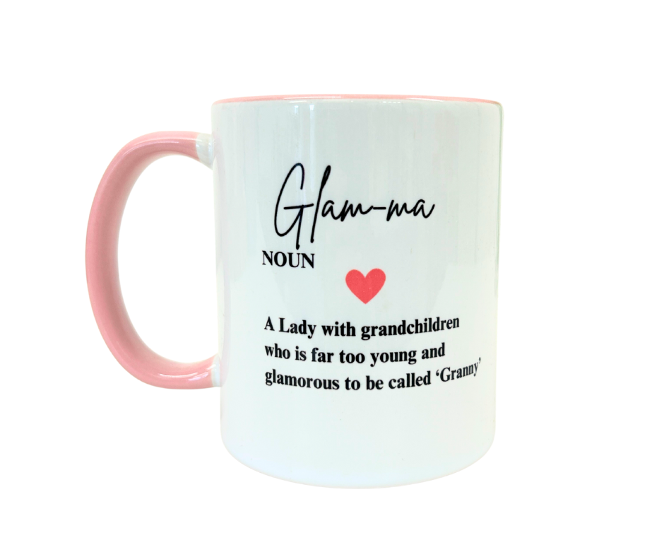 'Glam ma' Cute mug for Granny, Grandma, Mothers day gift