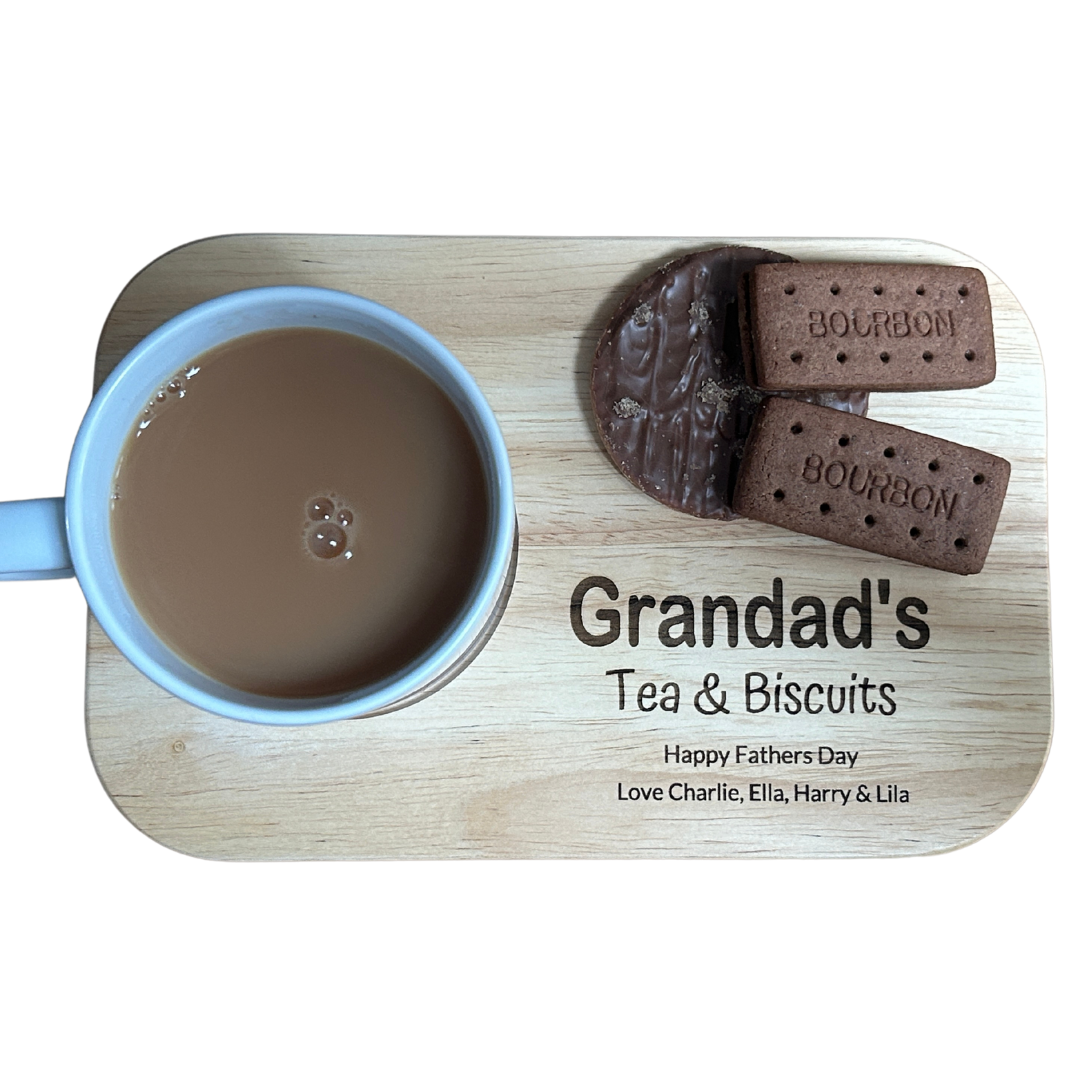 Fathers day treat board, Tea and biscuit board