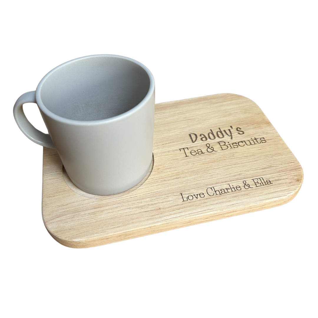 Personalised Tea and biscuit board