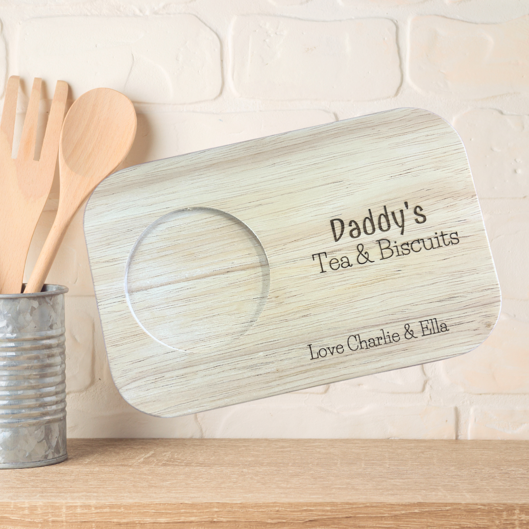 Personalised Tea and biscuit board