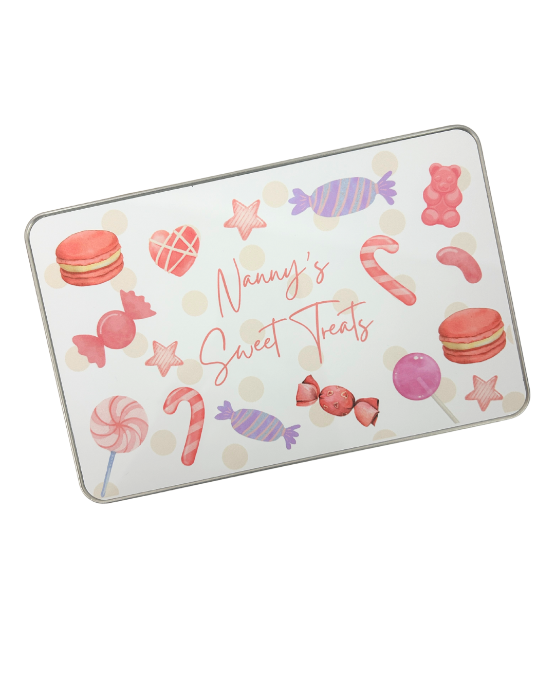 Personalised sweet tin
