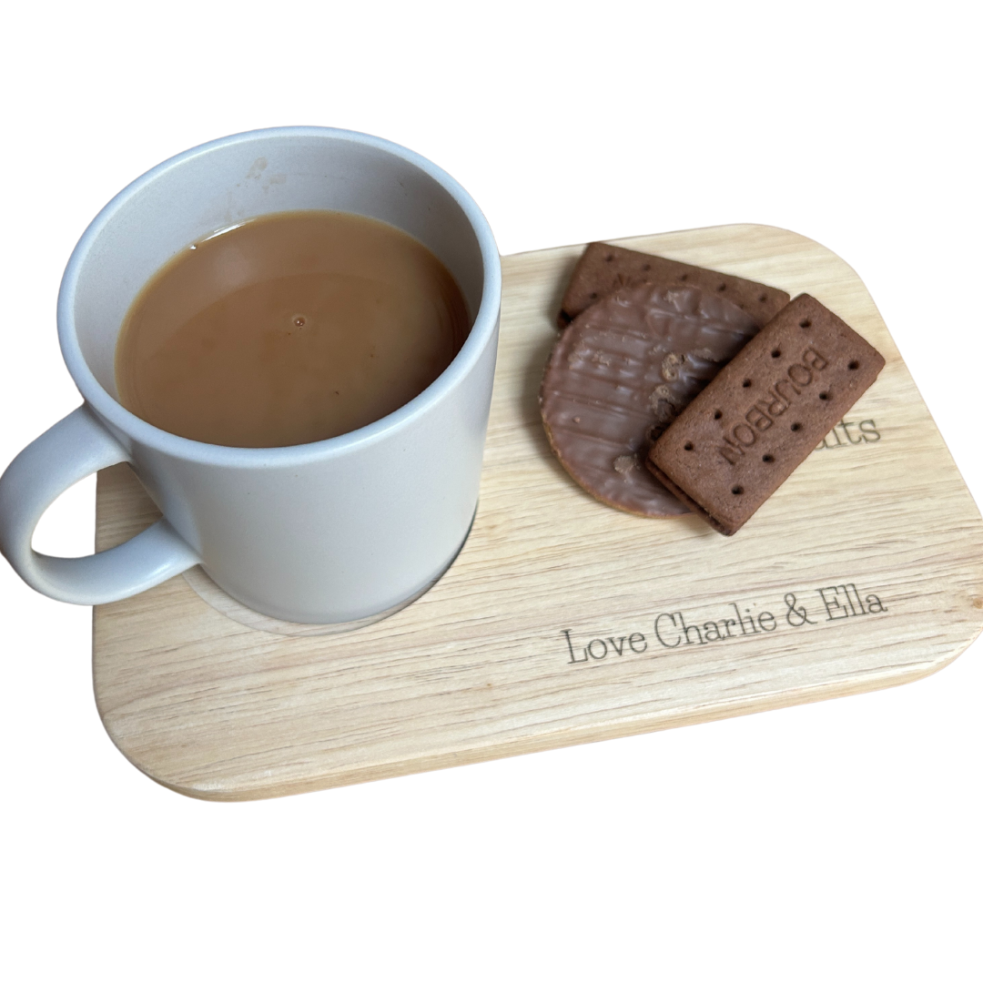Personalised Tea and biscuit board
