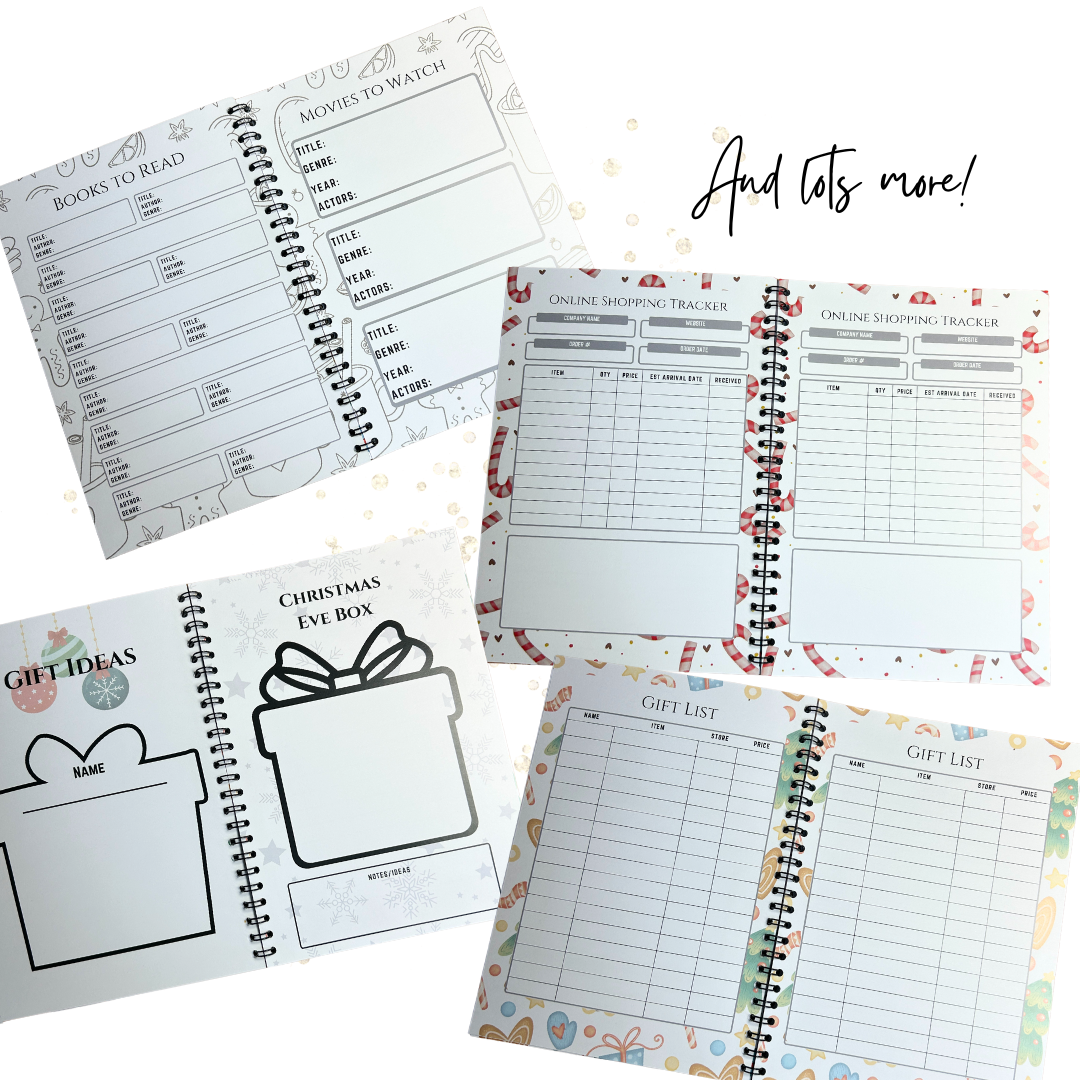 Christmas Planner Notebook