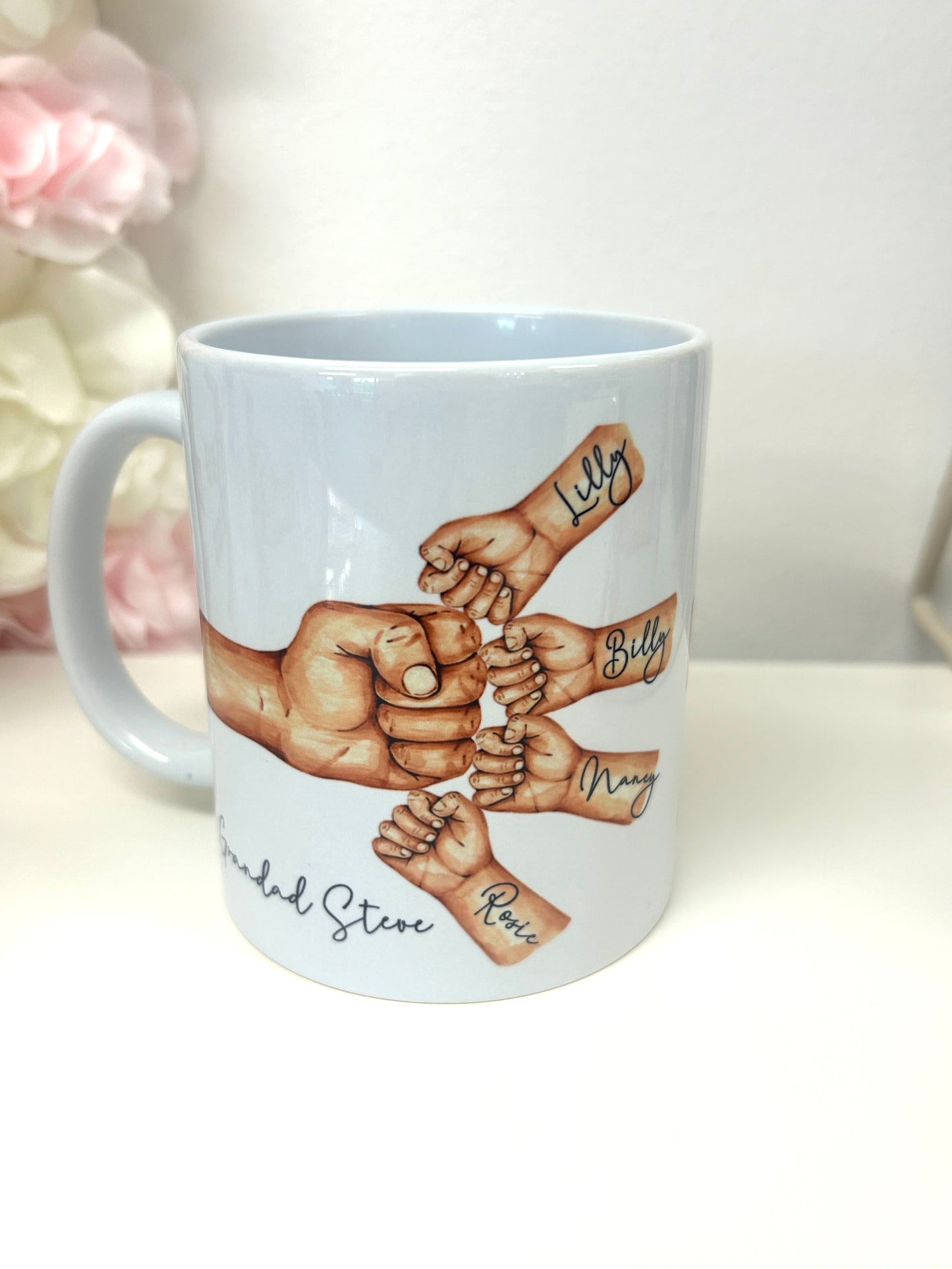 Personalised fathers day mug