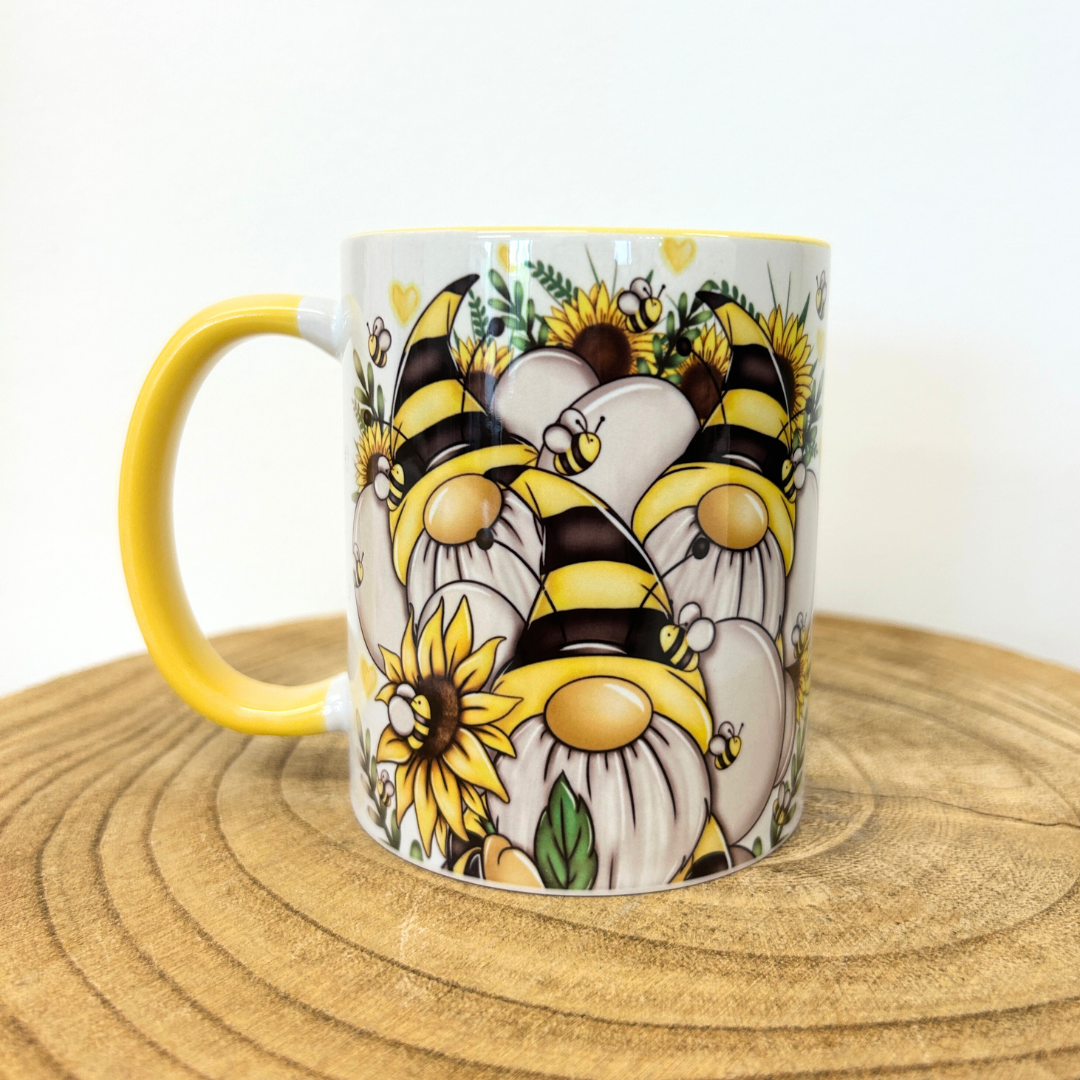 Bumble bee gonk mug