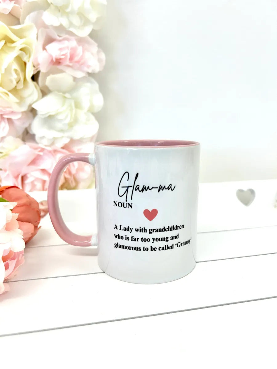 'Glam ma' Cute mug for Granny, Grandma, Mothers day gift