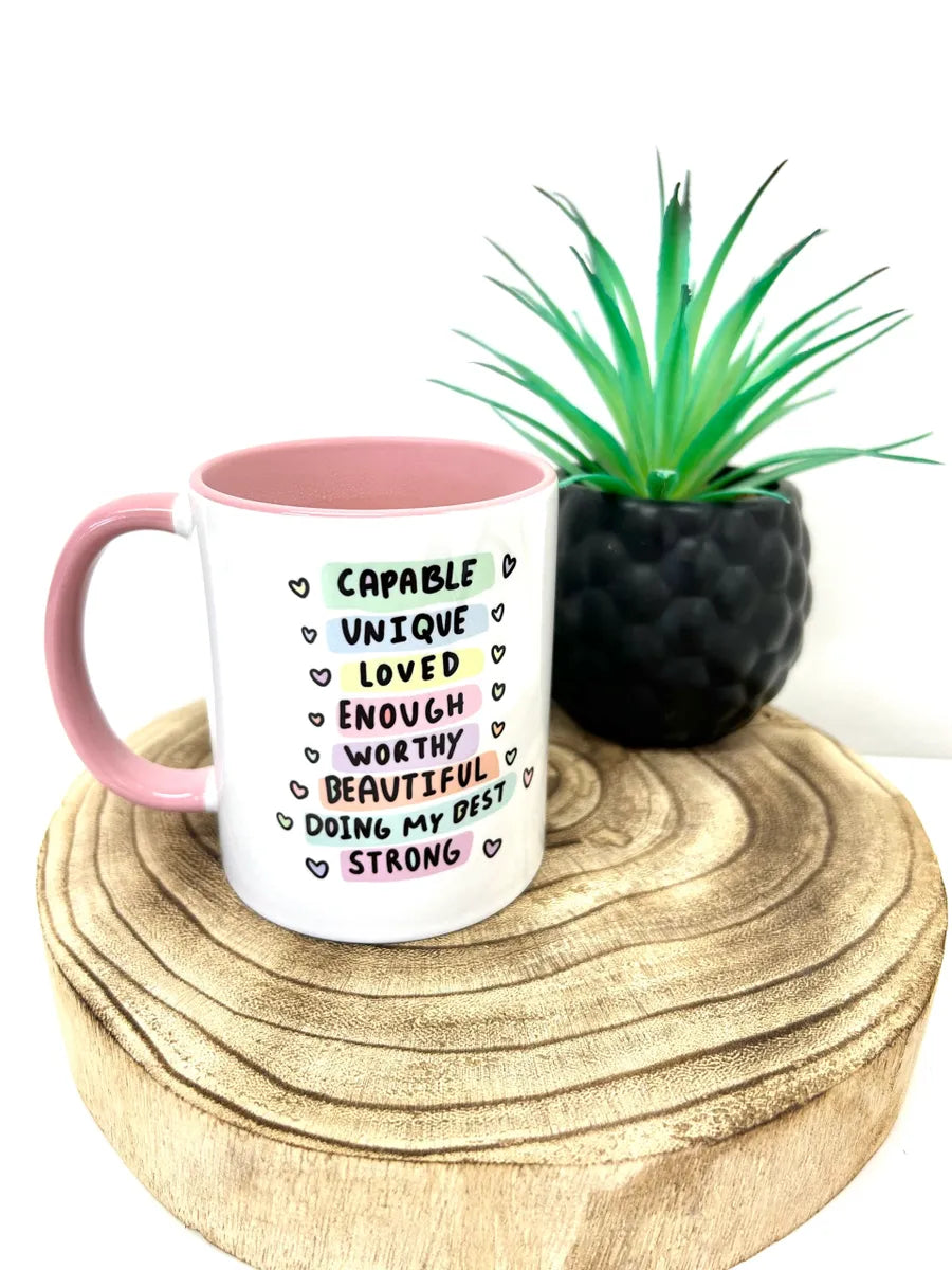 Affirmation, self love mug - 'I am'
