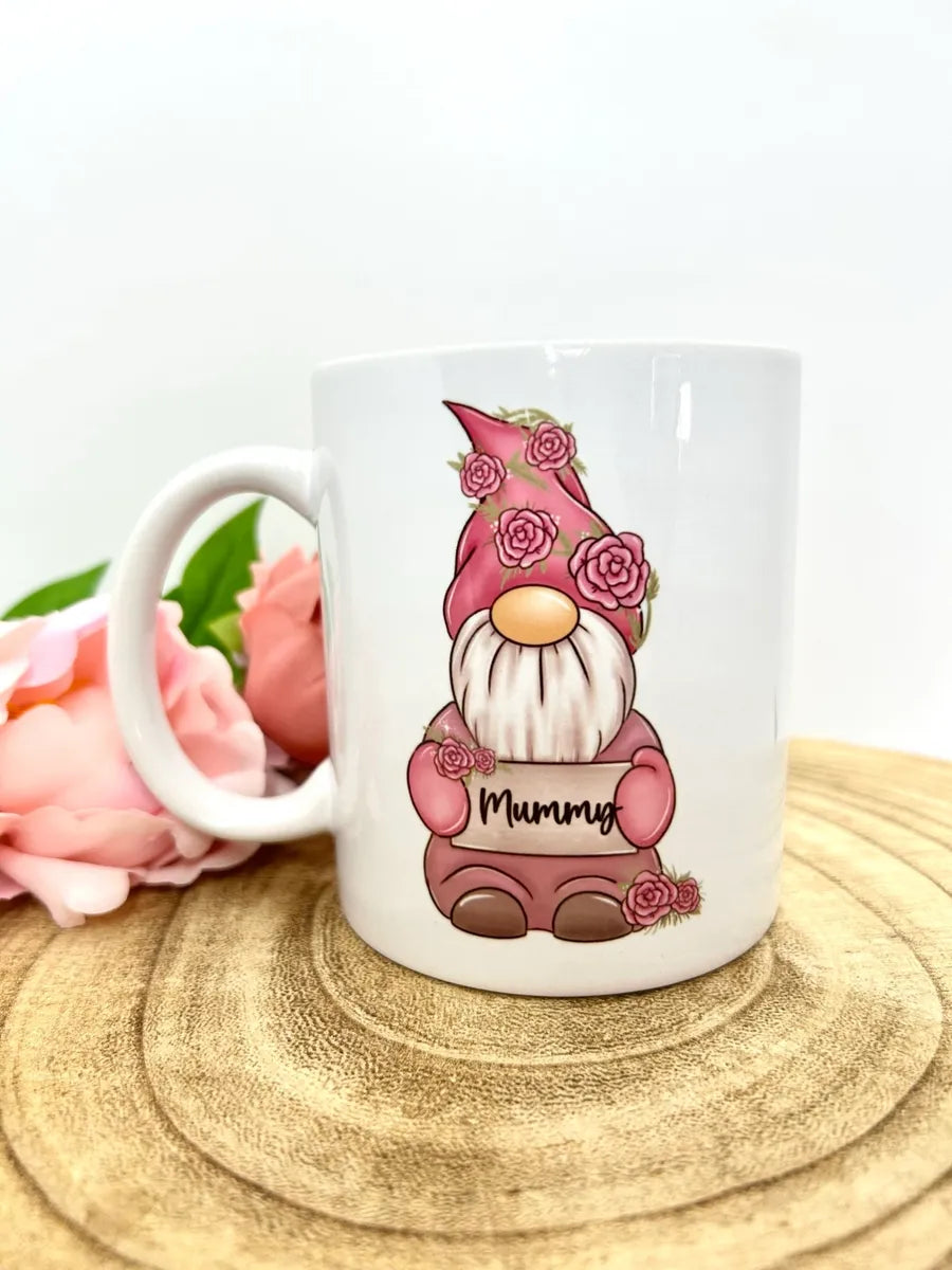Personalised gonk mug - Gift for her, Gift for mum