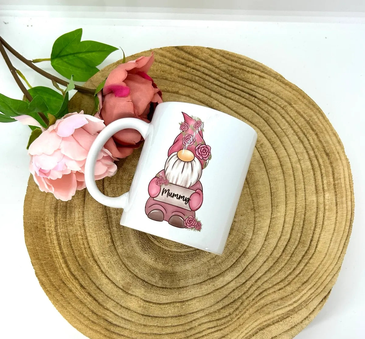 Personalised gonk mug - Gift for her, Gift for mum