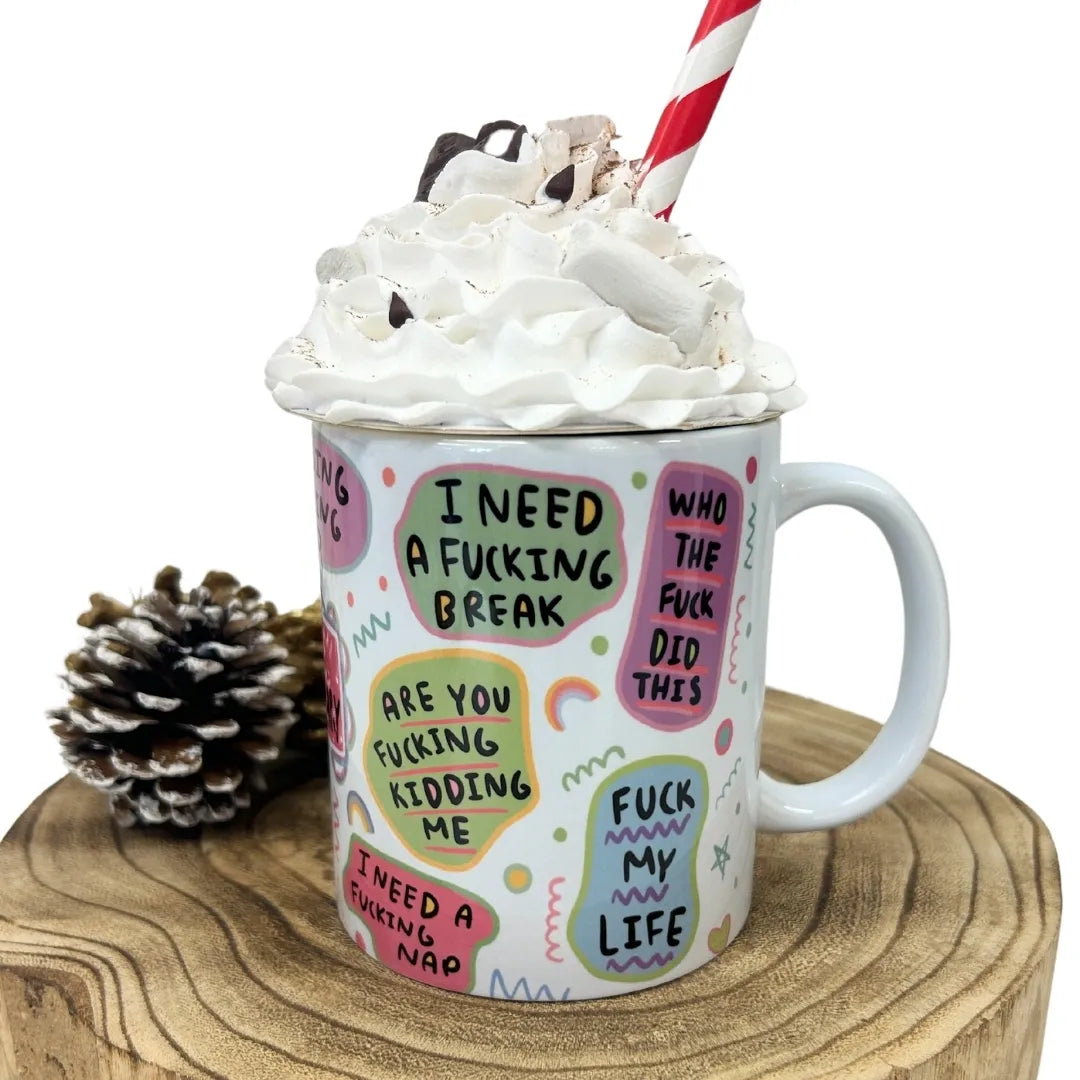 Mums Vocab mug - Swearing edition