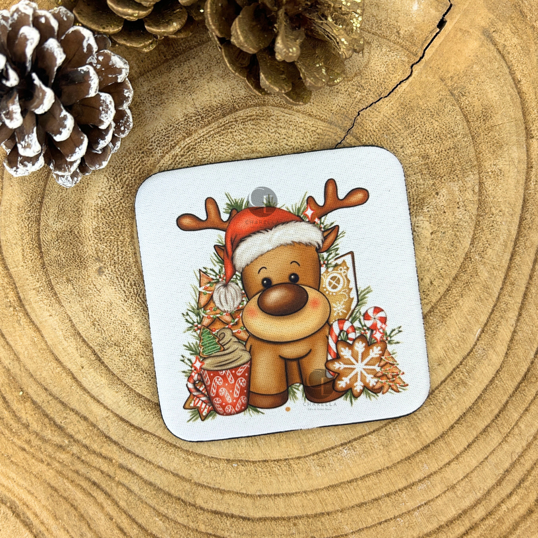 Christmas reindeer mug