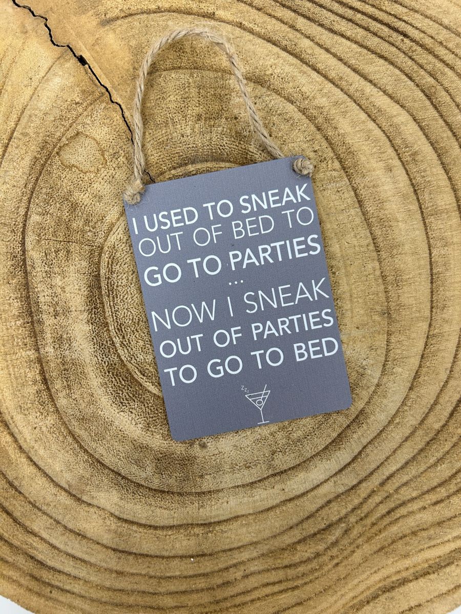 Mini Metal Quote Signs - Various designs