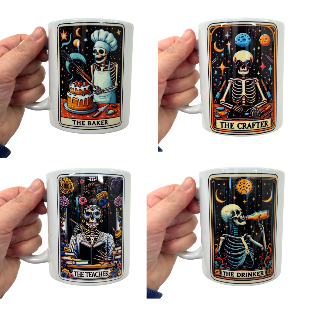 Funny Tarot job role mugs - Funny gift - Custom mug