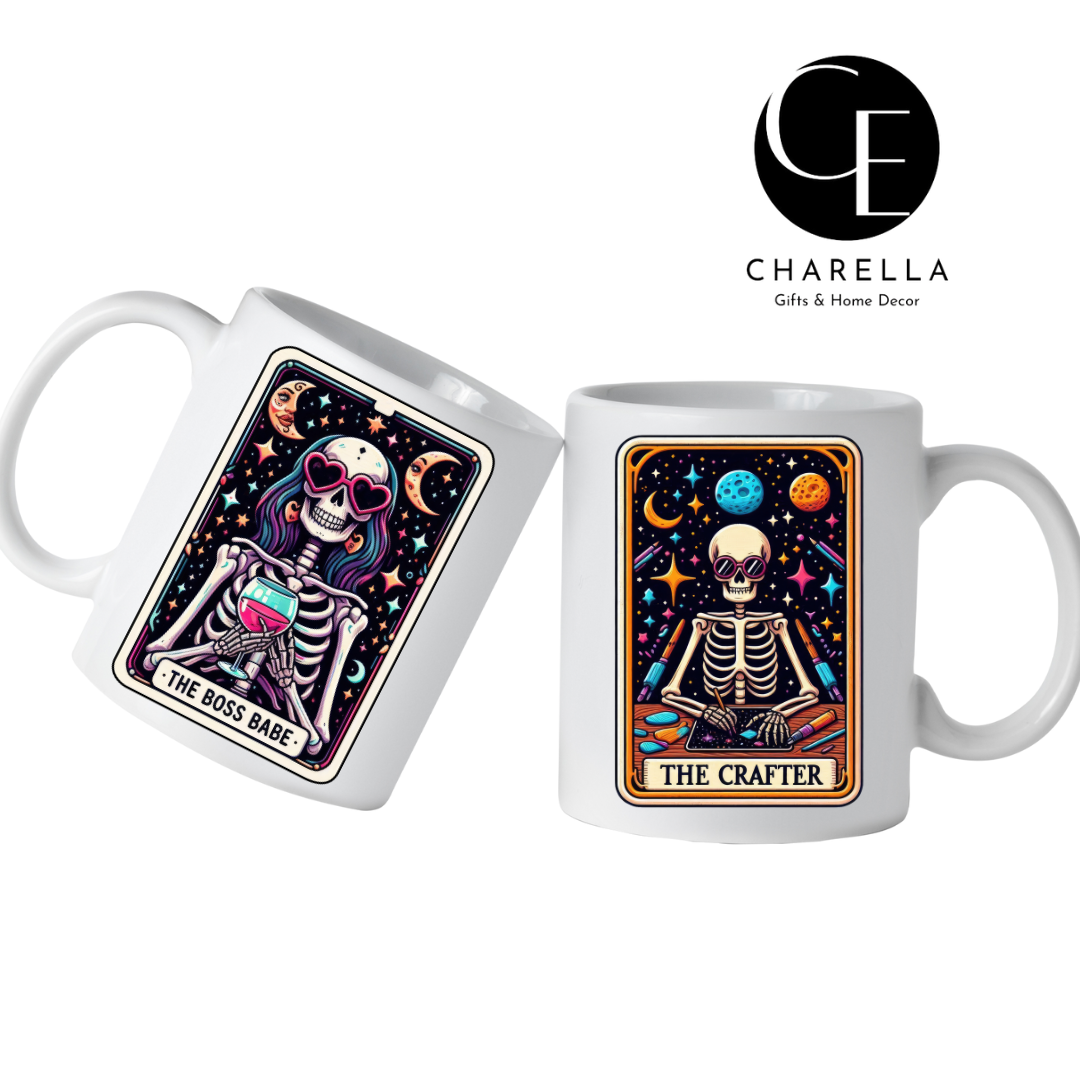 Funny Tarot job role mugs - Funny gift - Custom mug
