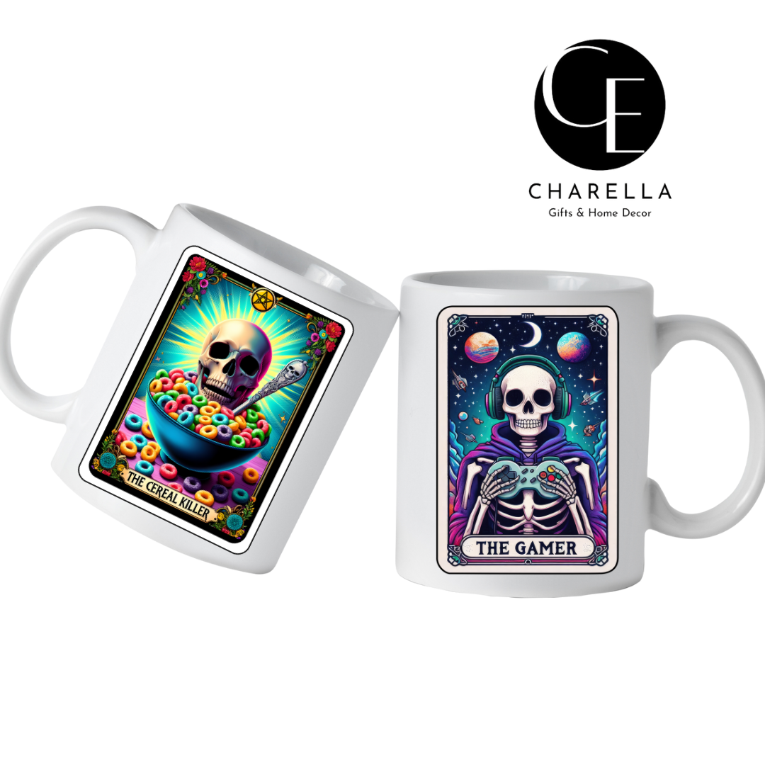 Funny Tarot job role mugs - Funny gift - Custom mug