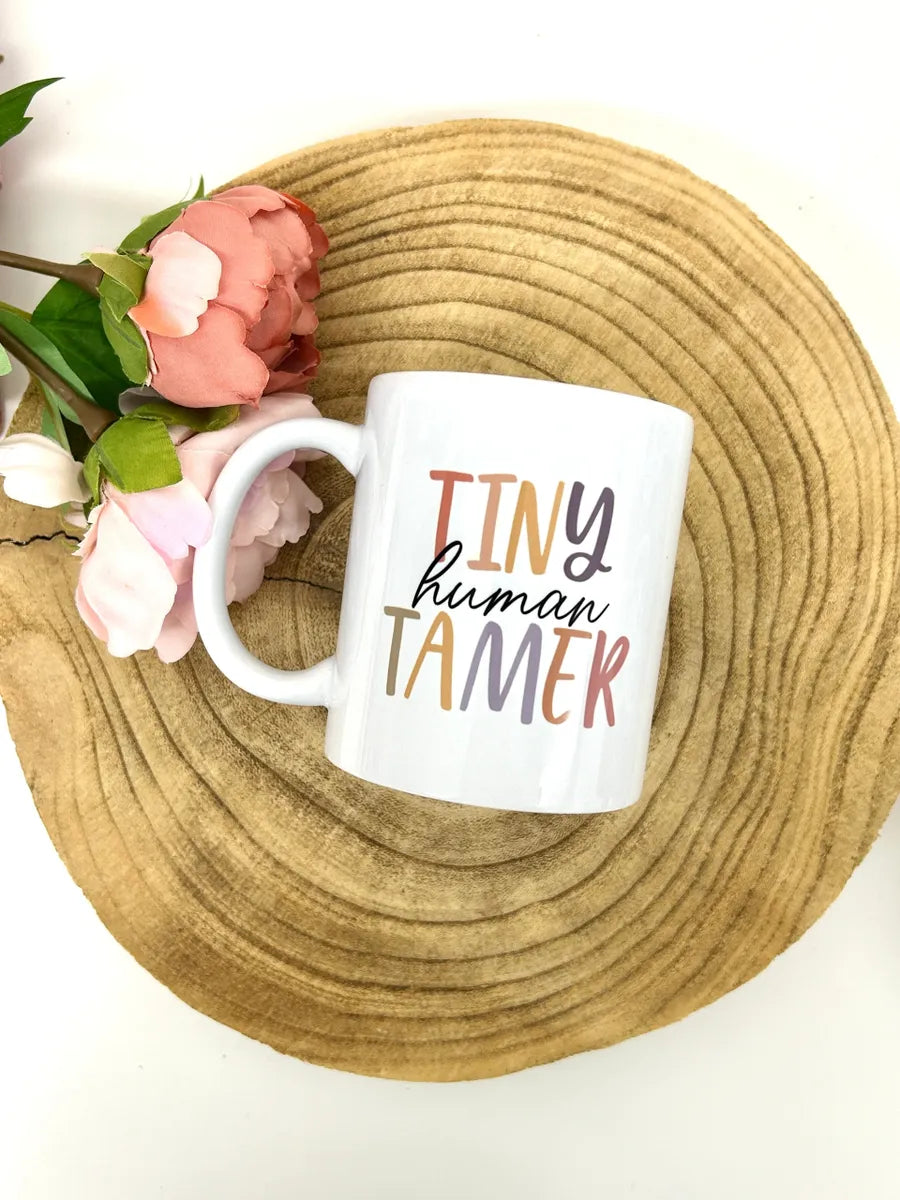 Tiny human tamer mug
