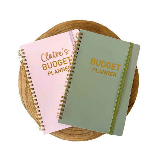 Personalised Budget notebook