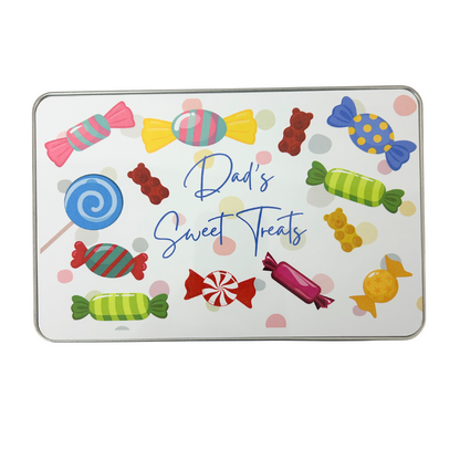 Personalised sweet tin - Dads sweets, Daddys sweets