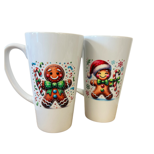 Ginger bread latte christmas mug - Assorted design