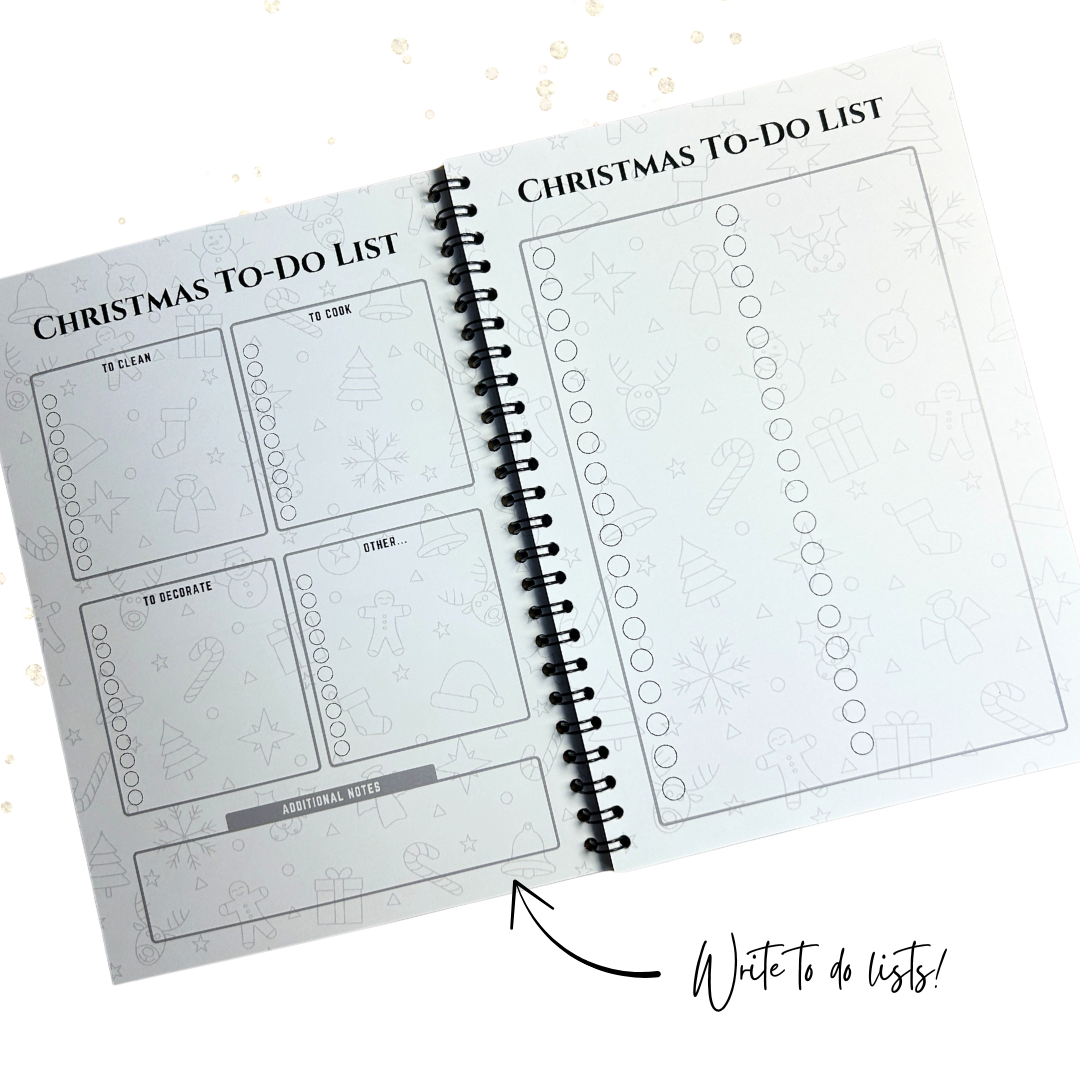 Christmas Planner Notebook