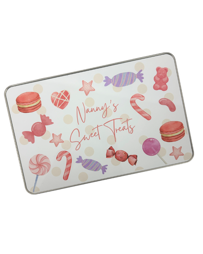 Personalised sweet tin