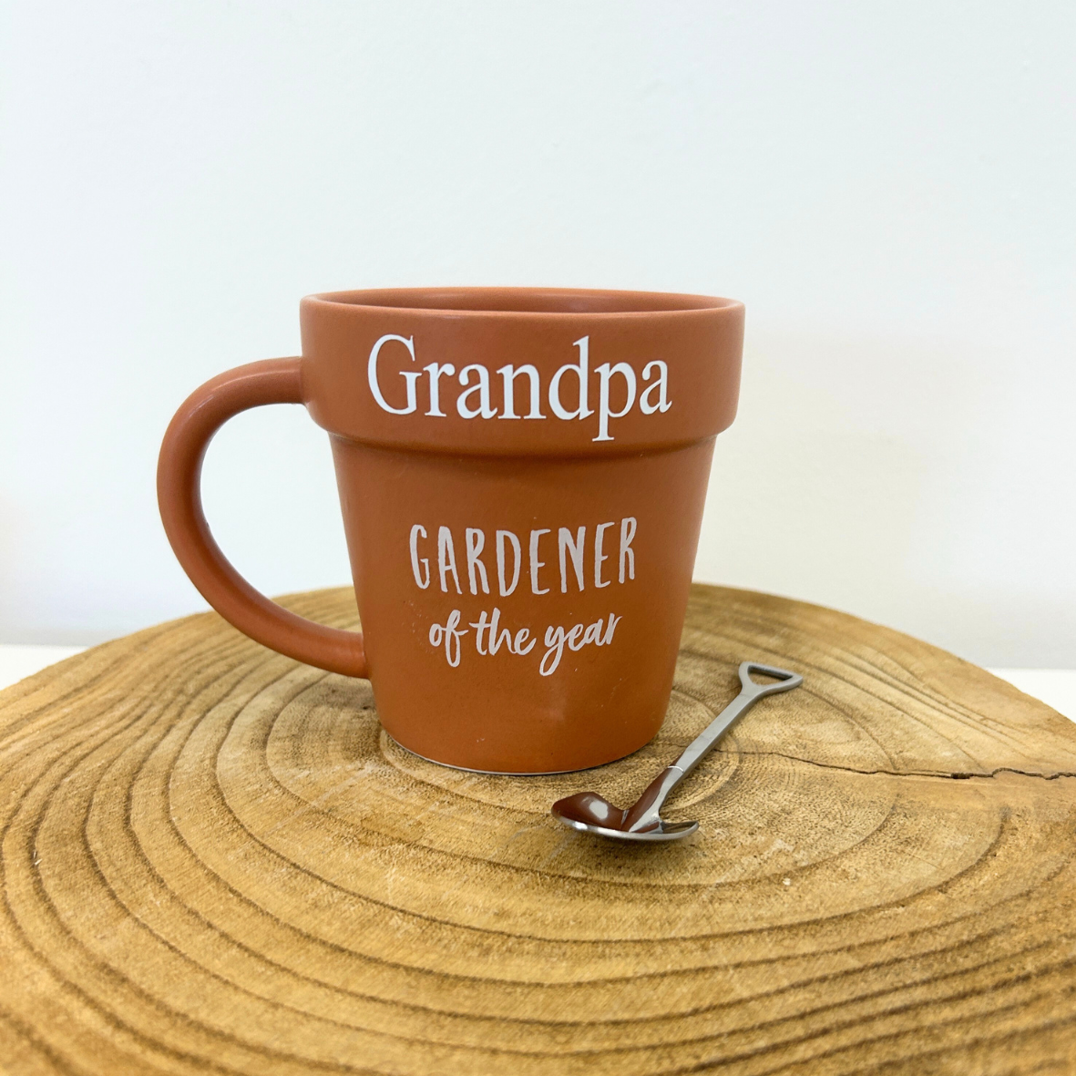 Gardener of the year plant pot mug - Personalised