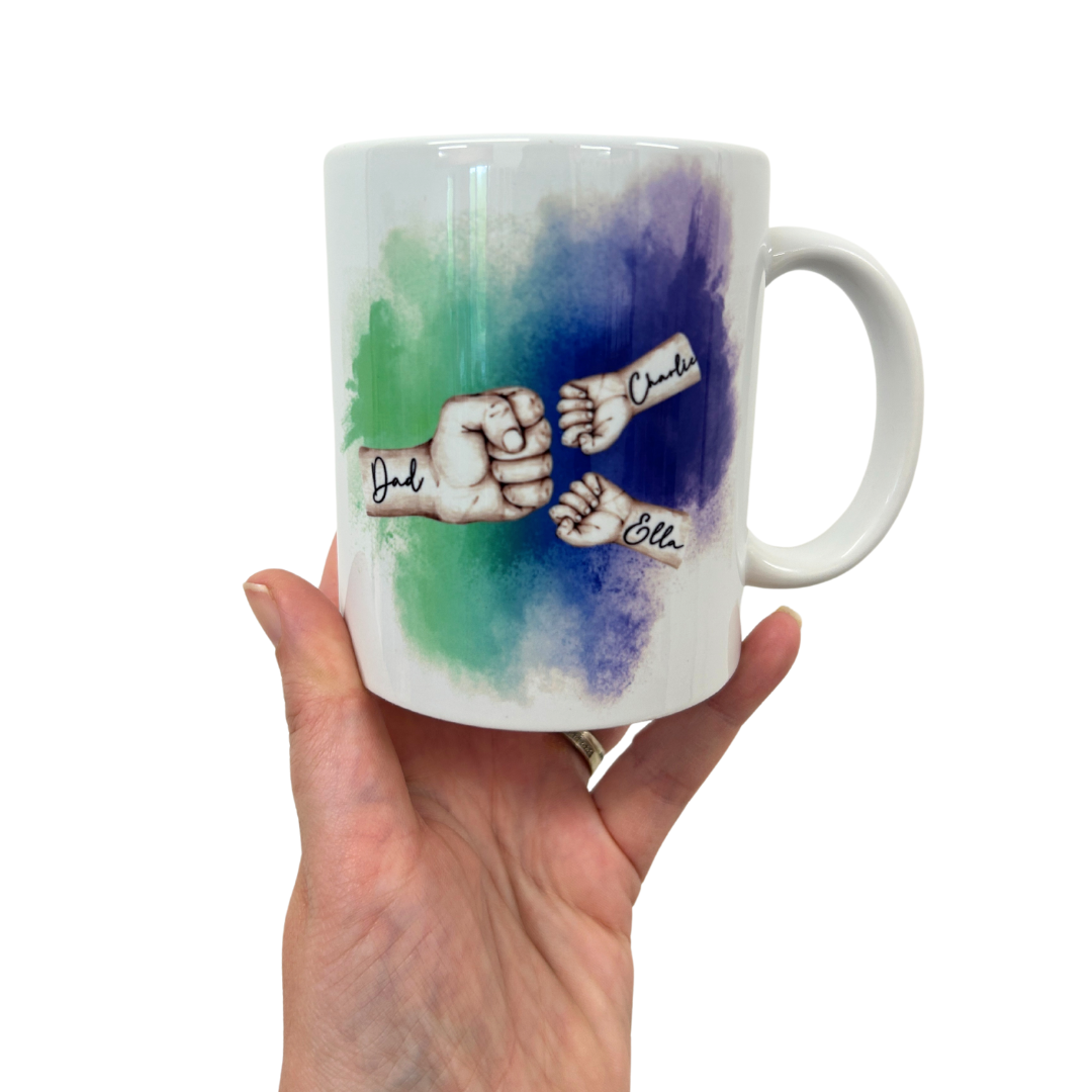 Fathers day mug, Personalised fathers day gift