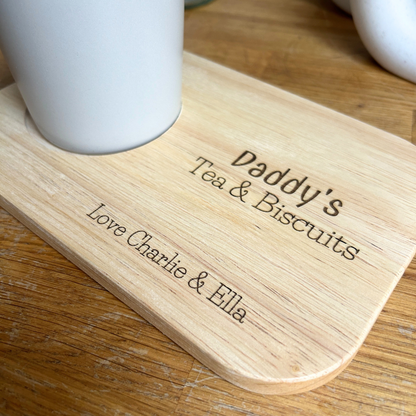 Personalised Tea and biscuit board