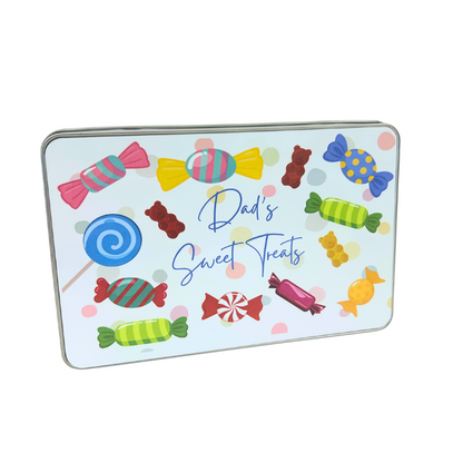Personalised sweet tin - Dads sweets, Daddys sweets
