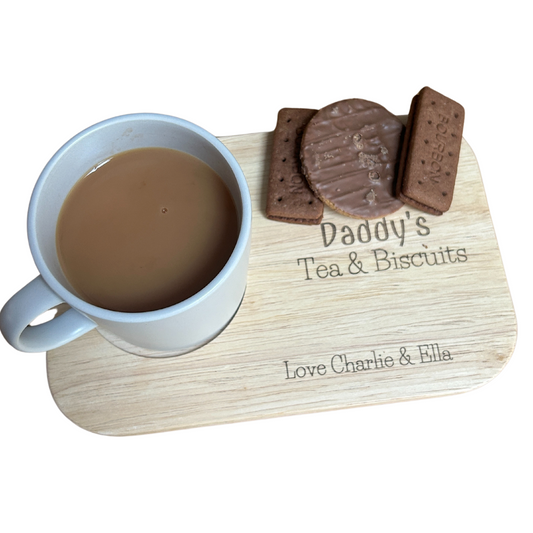 Personalised Tea and biscuit board