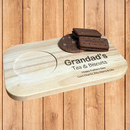 Fathers day treat board, Tea and biscuit board