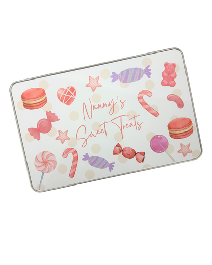 Personalised sweet tin