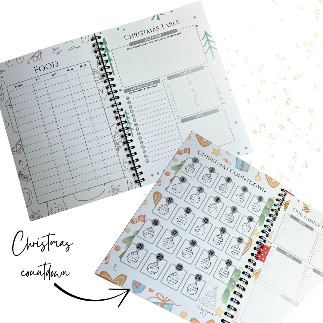 Christmas Planner Notebook