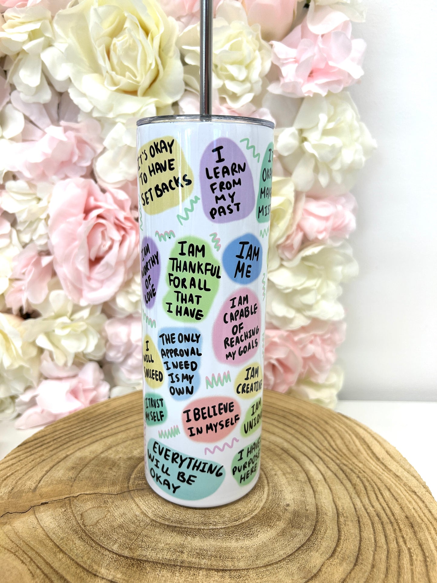 'A cup of self love' Drinks Tumbler
