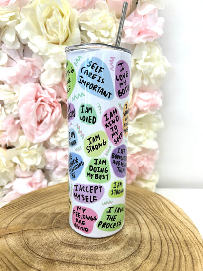'A cup of self love' Drinks Tumbler