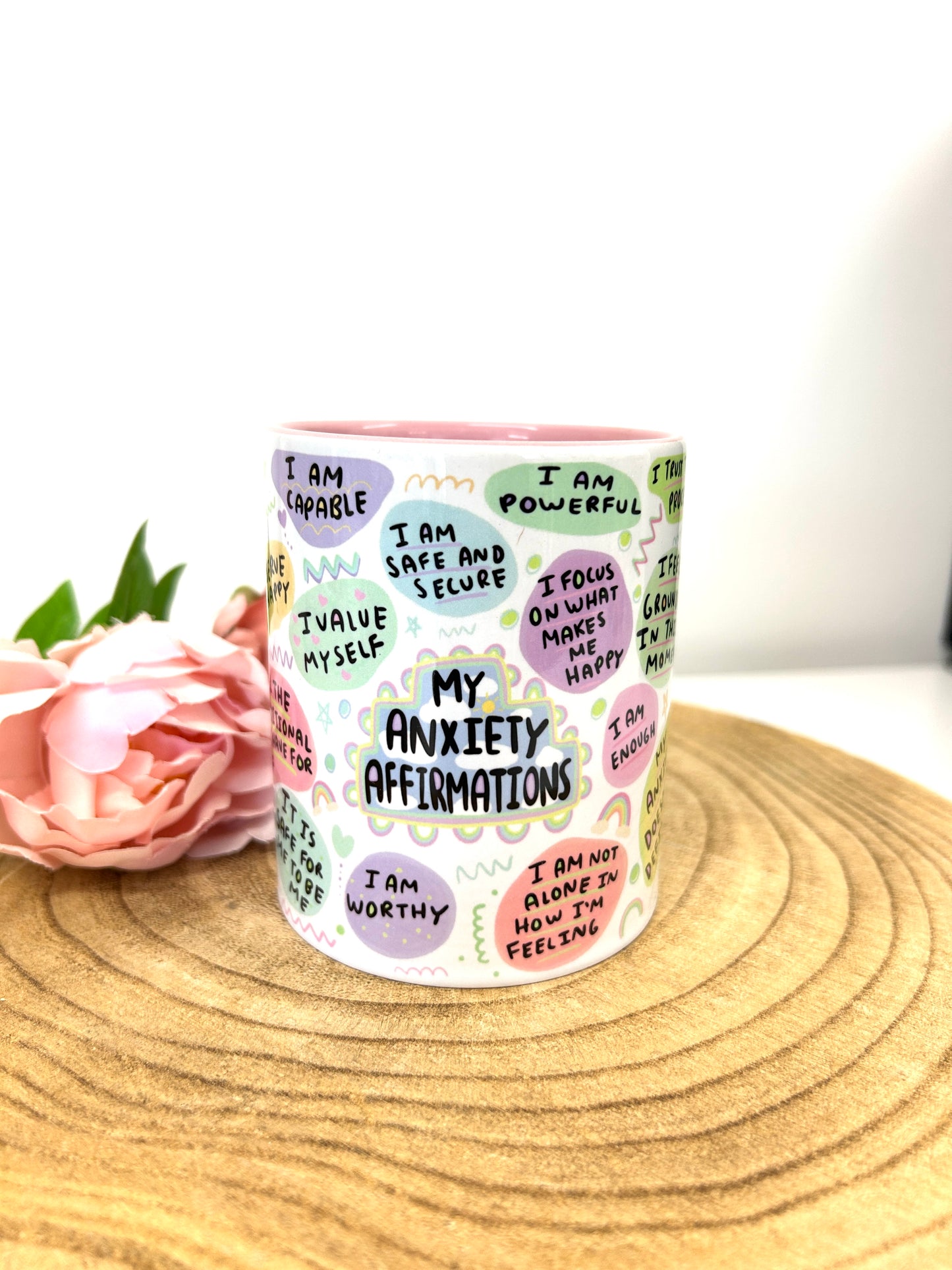 My Anxiety affirmation mug