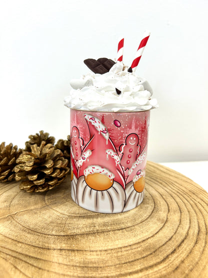 Pink gonk mug -  Christmas mug