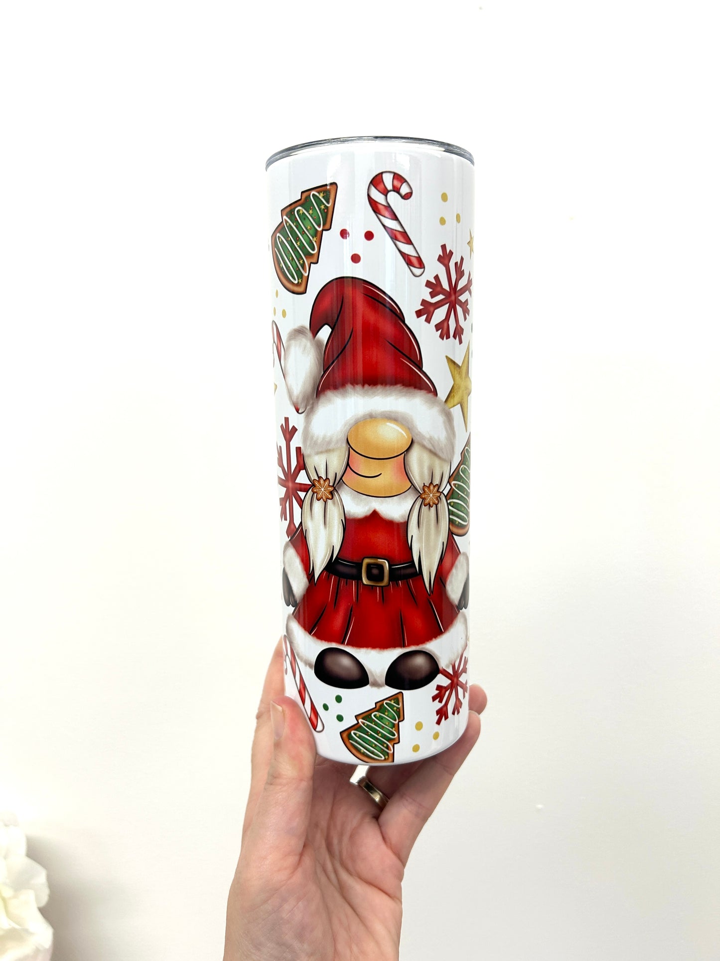 Christmas Gonk drinks tumbler