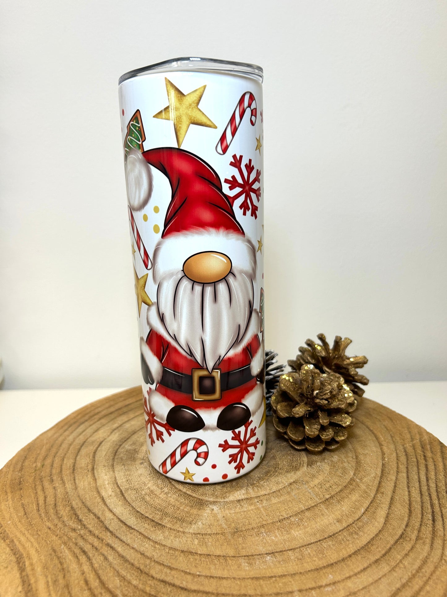 Christmas Gonk drinks tumbler