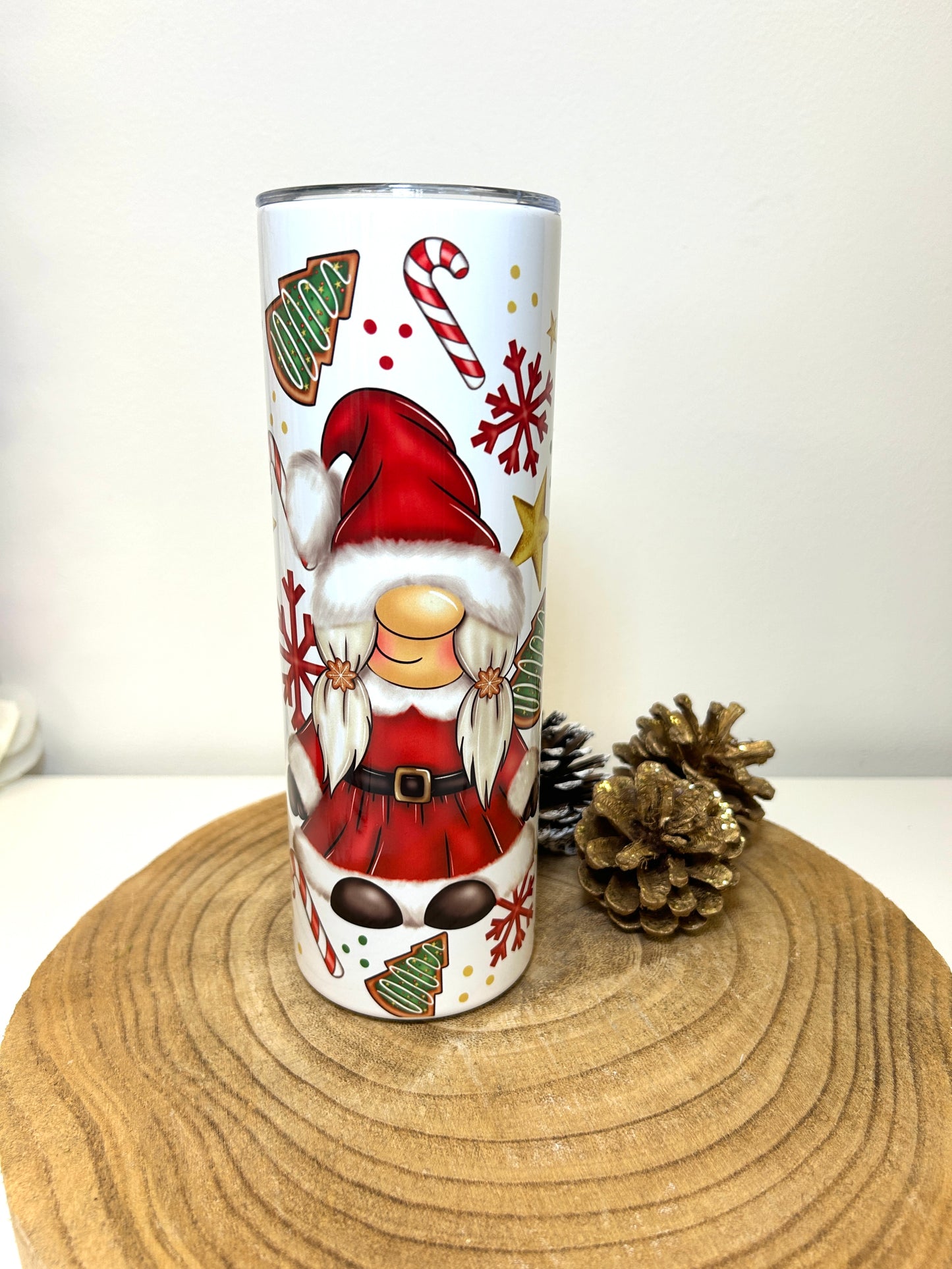 Christmas Gonk drinks tumbler