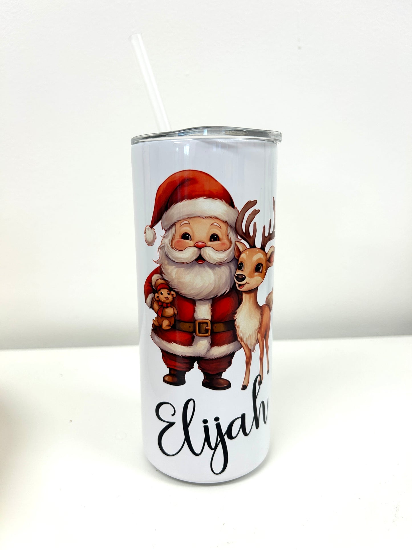 Personalised Christmas tumbler - kids
