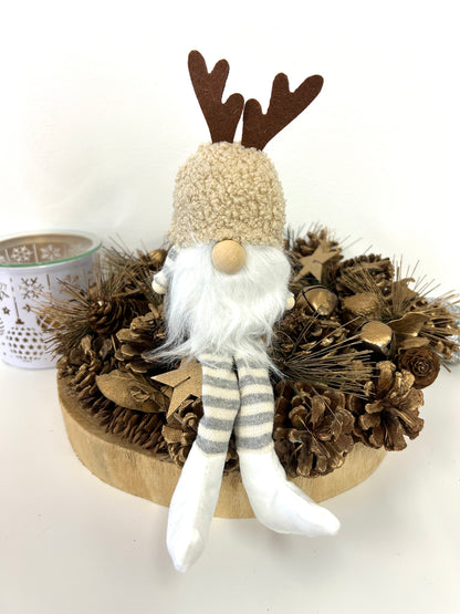 Christmas gonk with antlers