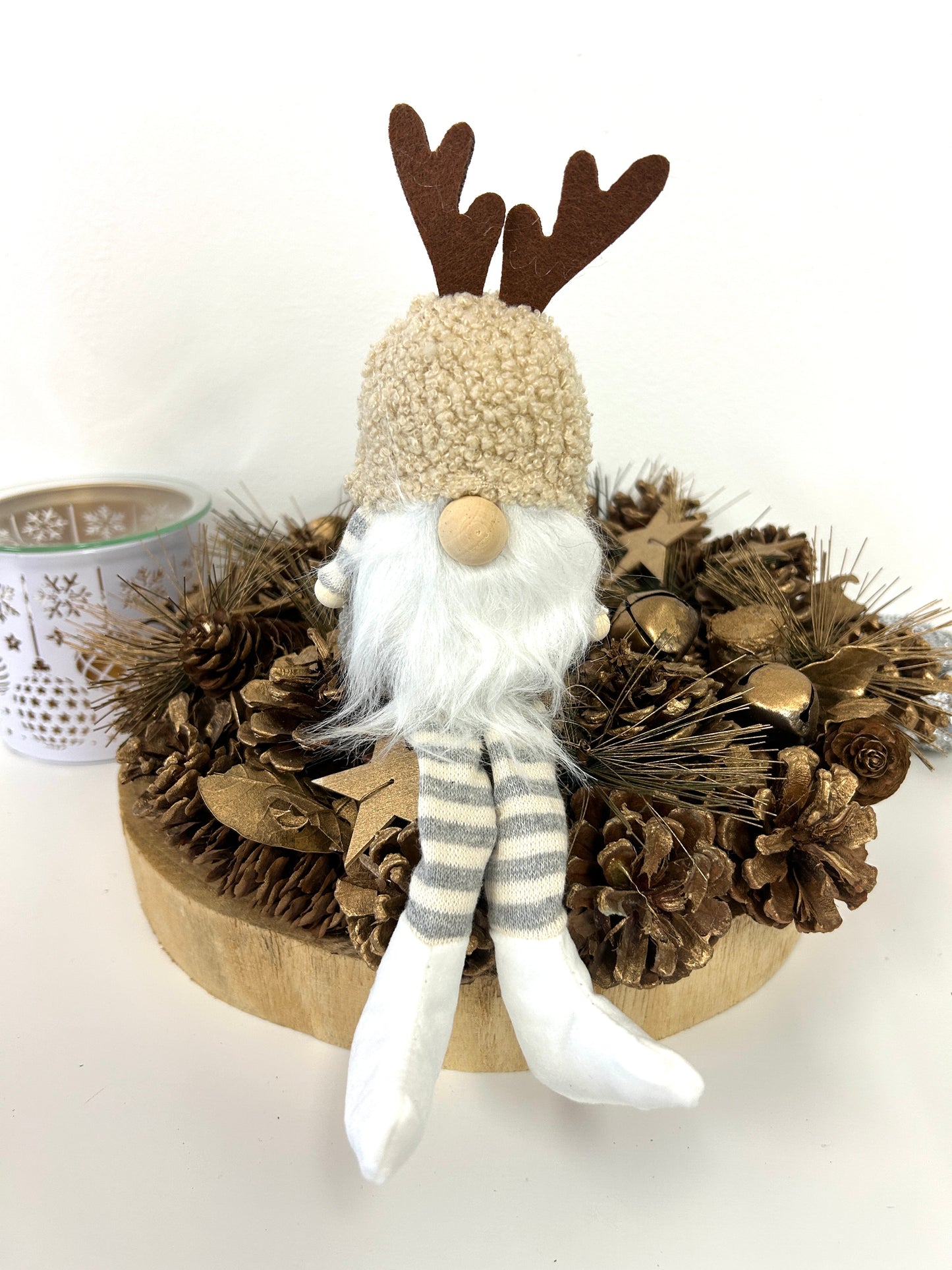 Christmas gonk with antlers