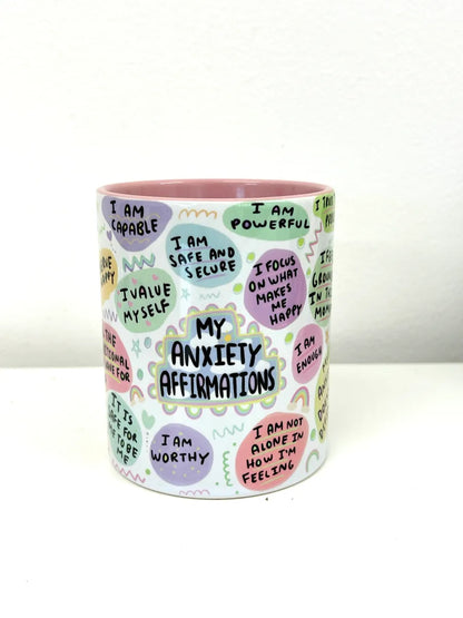 My Anxiety affirmation mug