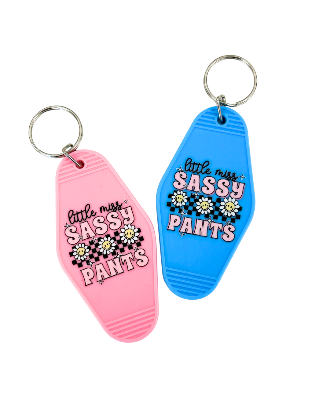 'Little Miss sassy pants' Keyring