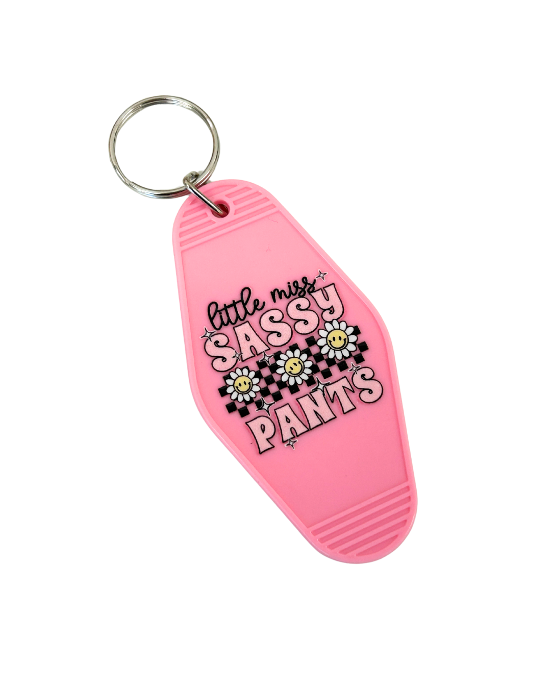 'Little Miss sassy pants' Keyring